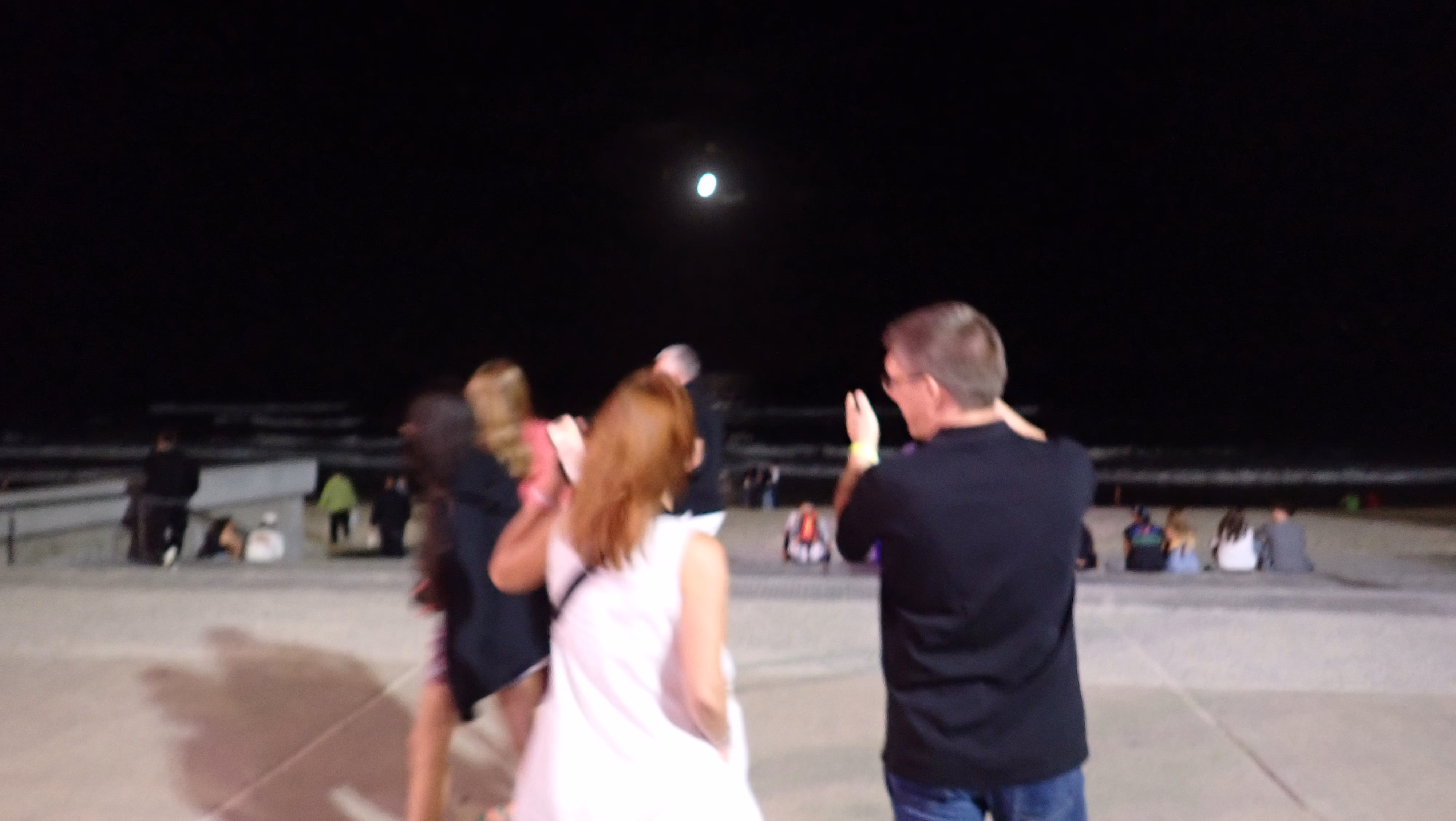 Beach at night